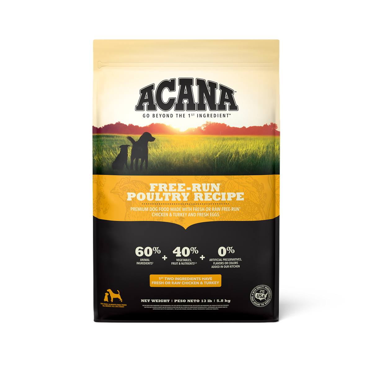 Free range shop chicken dog food